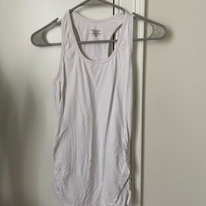 Athleta white speed light tank